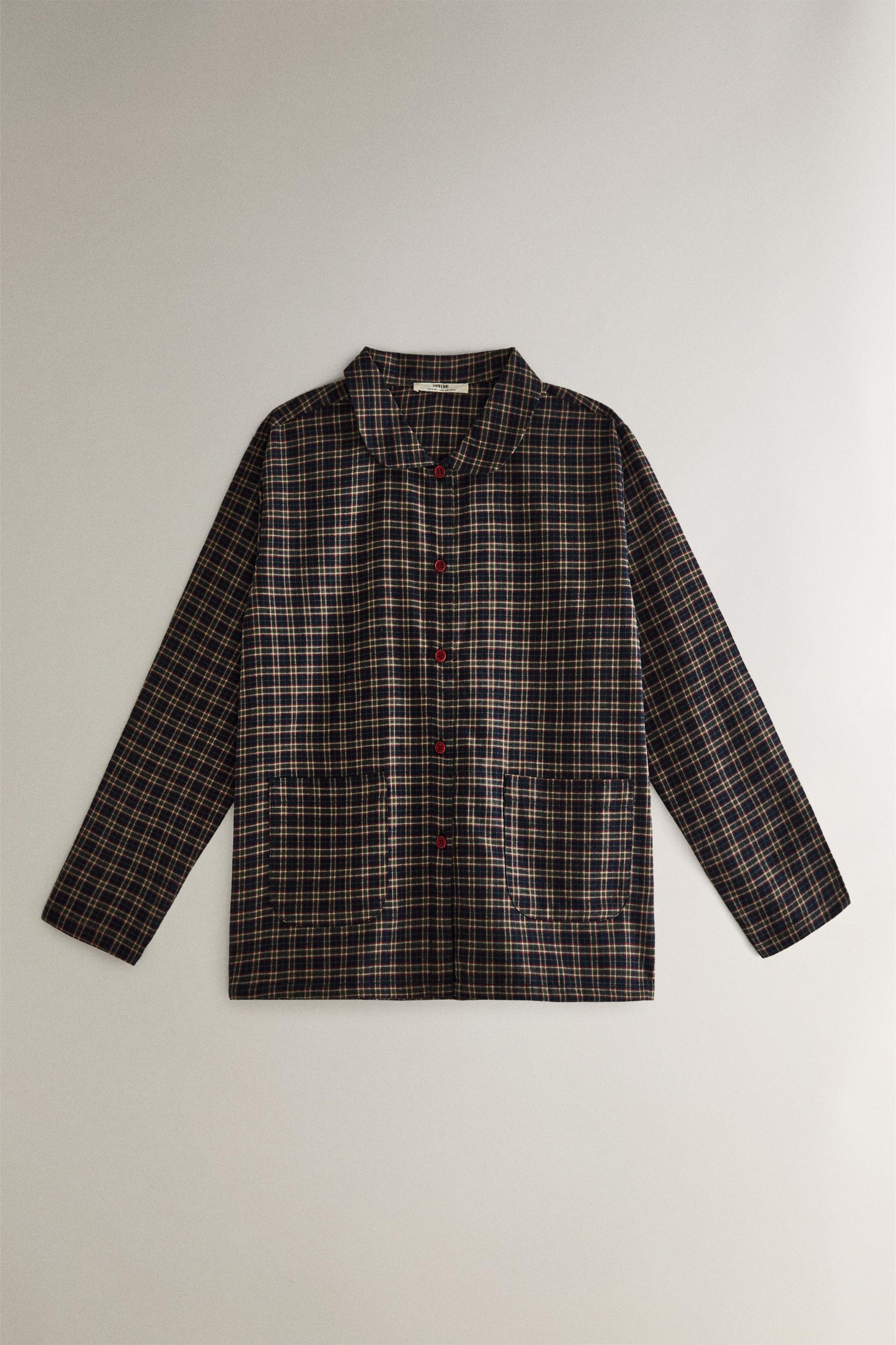 CHECK FLANNEL CHRISTMAS PAJAMA SET (SET OF 2